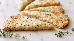 Chrupiące i smaczne, niesłodzone placki z płatków owsianych i jogurtu